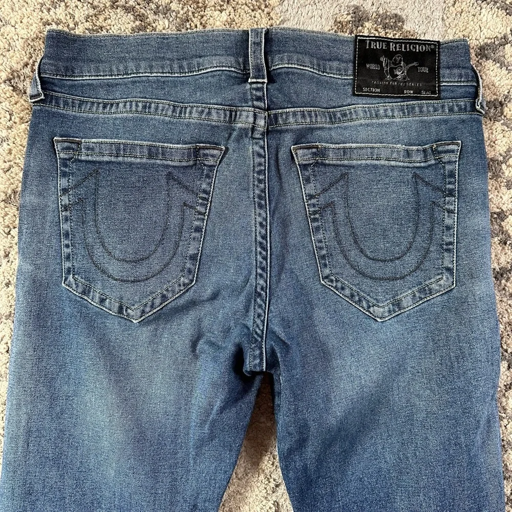 True Religion Rocco Relaxed Skinny Jeans 34x34